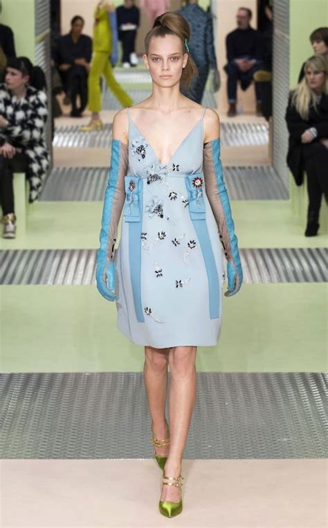 prada blu grd|blue prada dress.